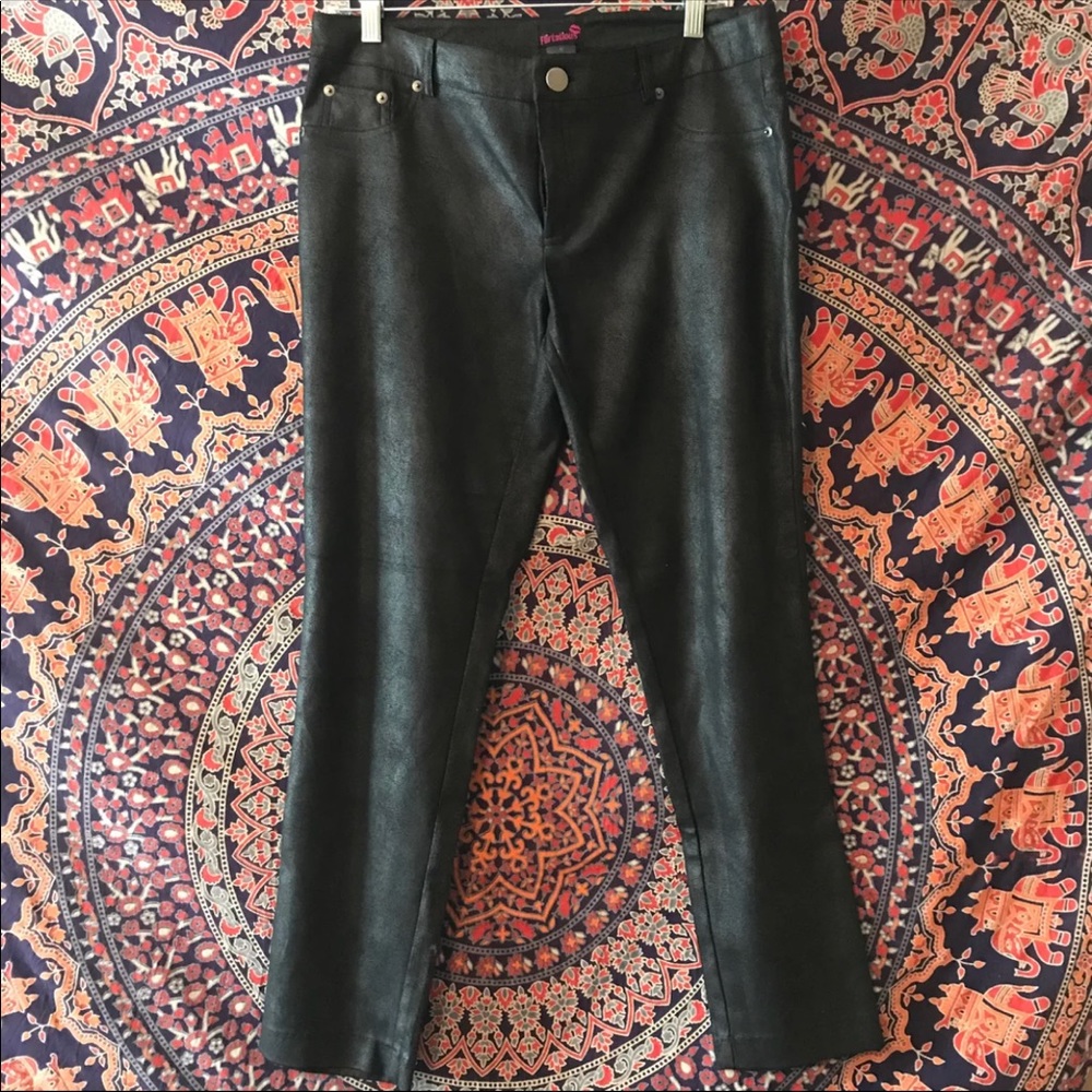 Women’s Leather Jeans